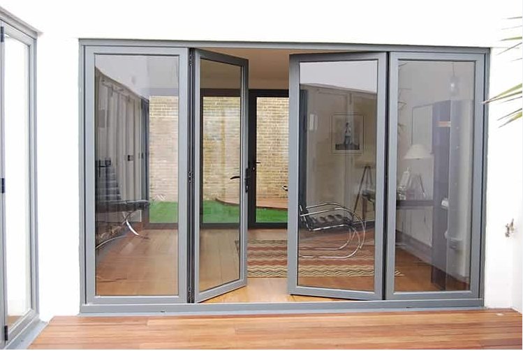 How much do aluminium stacker doors cost