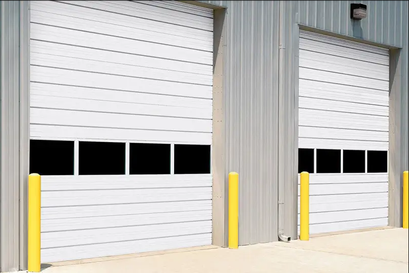 How thick is a sectional garage door
